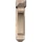 Ekena Millwork Legacy Arts and Crafts Smooth Bracket w/ Offset Brace, Douglas Fir, 5 1/2"W x 20"D x 24"H BKT0604X20X24LEC03SDF - alternate 4